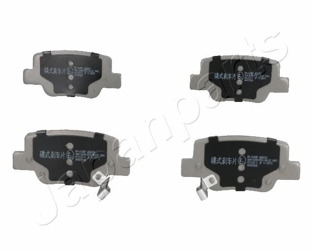 Sada brzdových platničiek kotúčovej brzdy JAPANPARTS