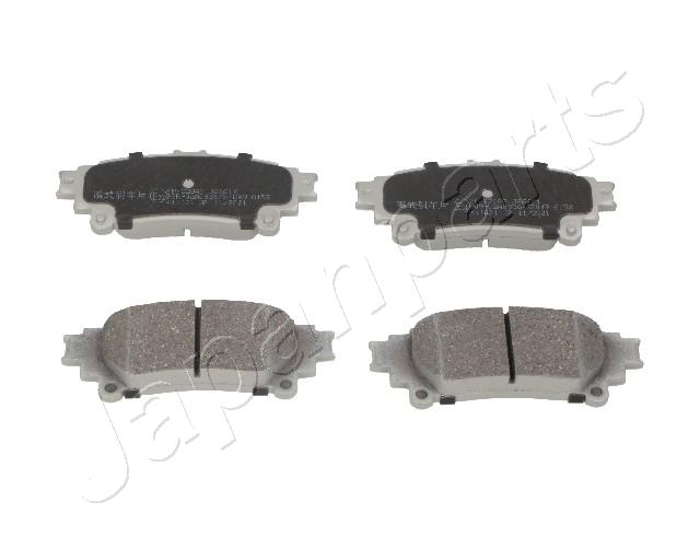 Sada brzdových platničiek kotúčovej brzdy JAPANPARTS