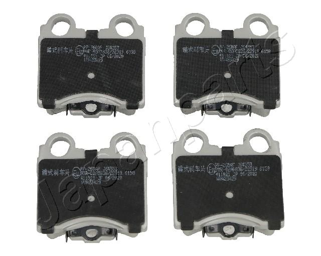 Sada brzdových platničiek kotúčovej brzdy JAPANPARTS