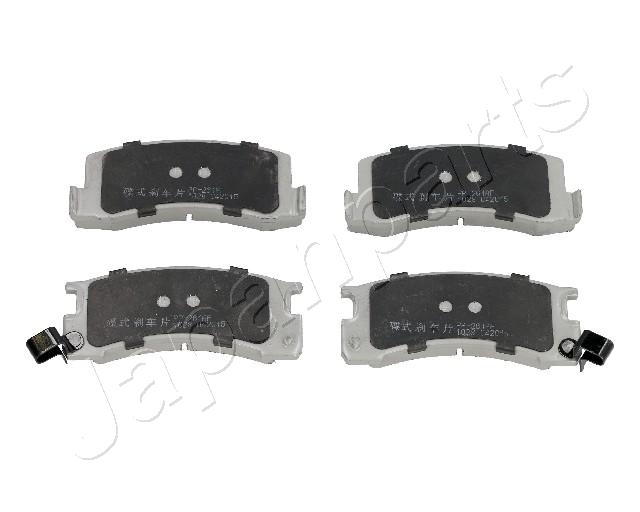 Sada brzdových platničiek kotúčovej brzdy JAPANPARTS
