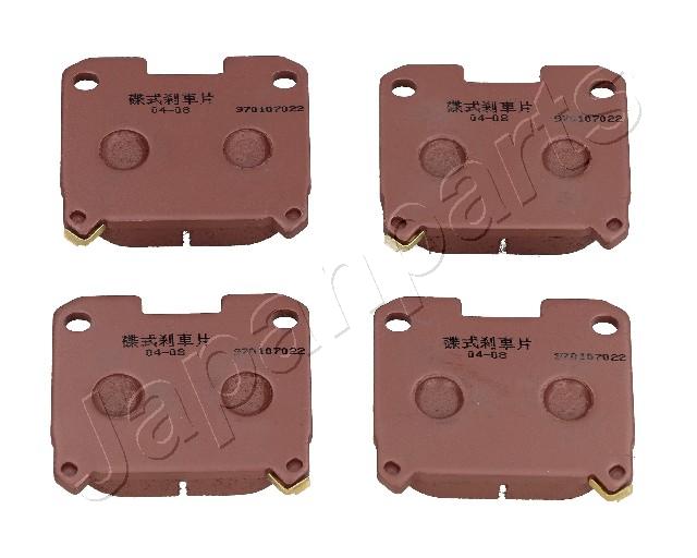 Sada brzdových platničiek kotúčovej brzdy JAPANPARTS