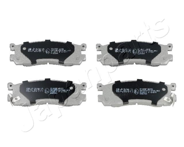 Sada brzdových platničiek kotúčovej brzdy JAPANPARTS