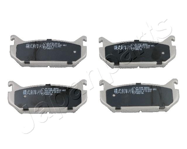 Sada brzdových platničiek kotúčovej brzdy JAPANPARTS