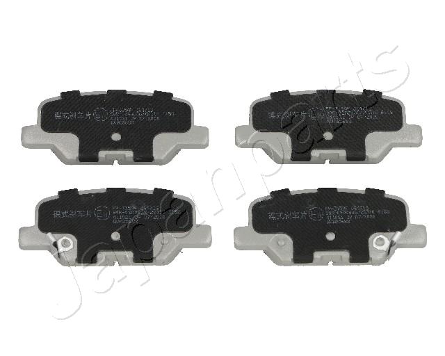 Sada brzdových platničiek kotúčovej brzdy JAPANPARTS