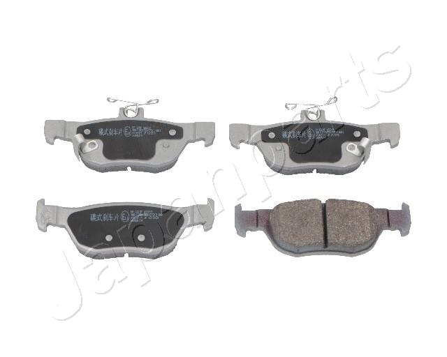 Sada brzdových platničiek kotúčovej brzdy JAPANPARTS