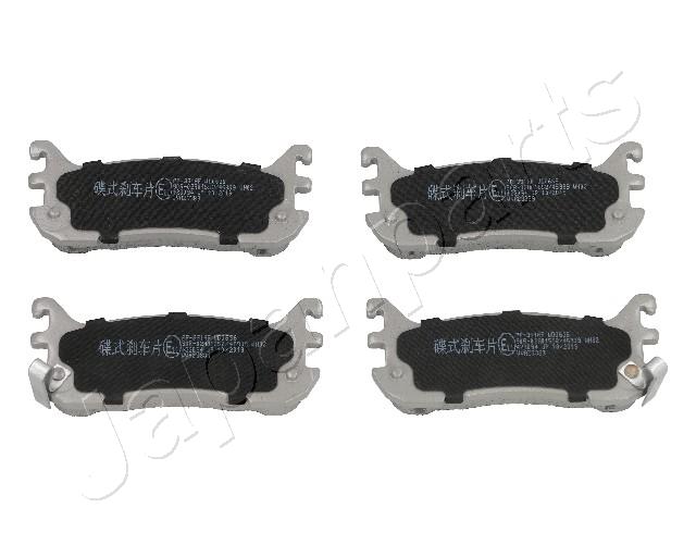 Sada brzdových platničiek kotúčovej brzdy JAPANPARTS