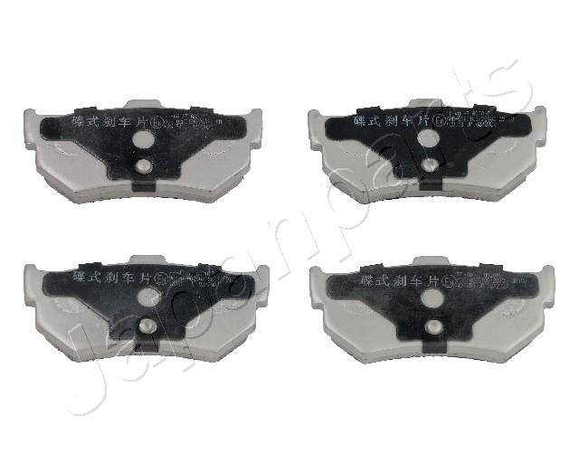 Sada brzdových platničiek kotúčovej brzdy JAPANPARTS