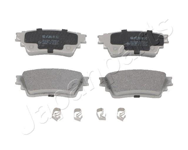 Sada brzdových platničiek kotúčovej brzdy JAPANPARTS