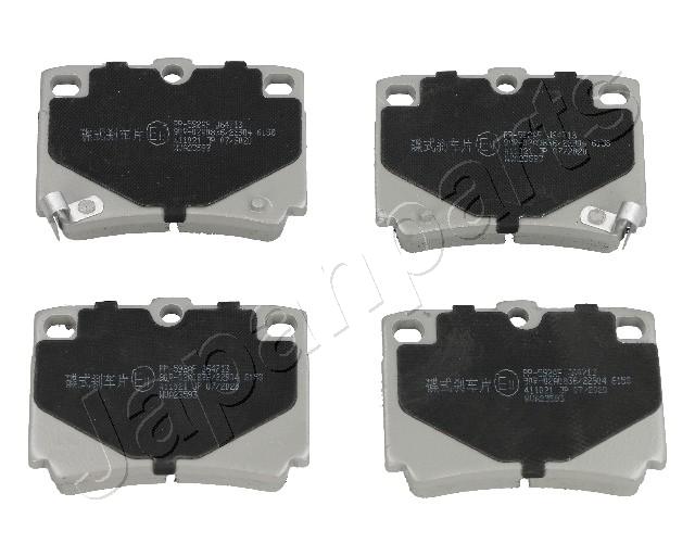 Sada brzdových platničiek kotúčovej brzdy JAPANPARTS