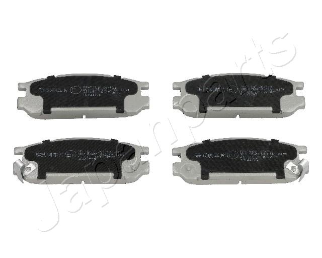 Sada brzdových platničiek kotúčovej brzdy JAPANPARTS
