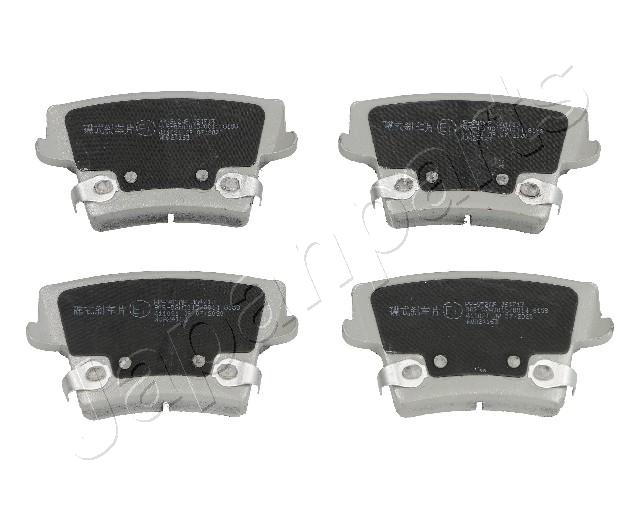 Sada brzdových platničiek kotúčovej brzdy JAPANPARTS