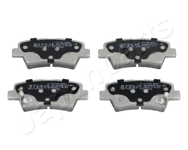 Sada brzdových platničiek kotúčovej brzdy JAPANPARTS