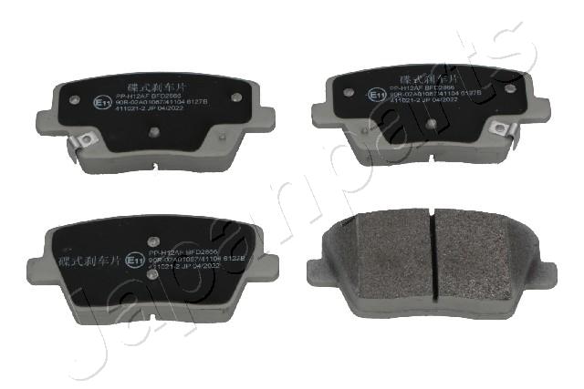 Sada brzdových platničiek kotúčovej brzdy JAPANPARTS