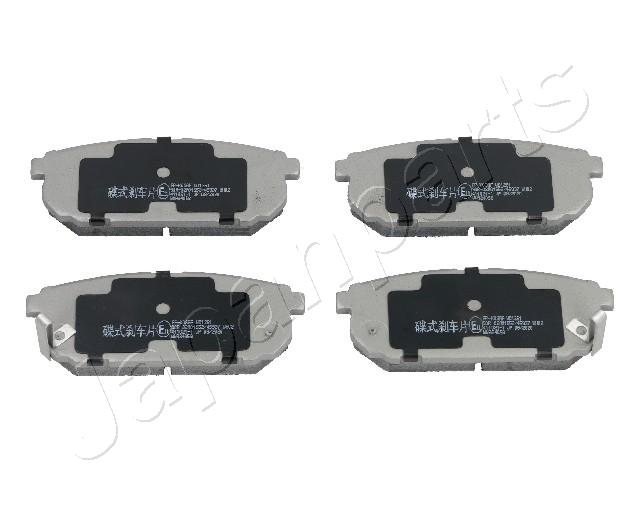 Sada brzdových platničiek kotúčovej brzdy JAPANPARTS