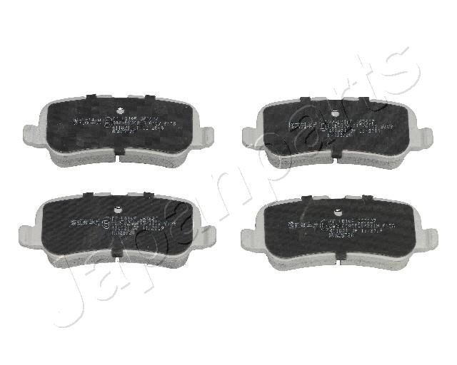 Sada brzdových platničiek kotúčovej brzdy JAPANPARTS