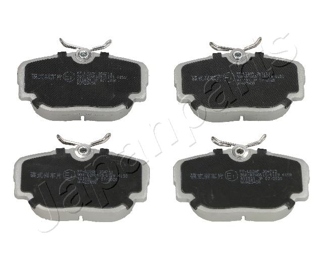 Sada brzdových platničiek kotúčovej brzdy JAPANPARTS