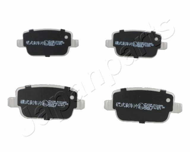 Sada brzdových platničiek kotúčovej brzdy JAPANPARTS