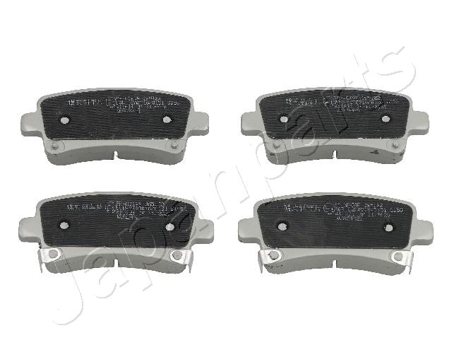 Sada brzdových platničiek kotúčovej brzdy JAPANPARTS