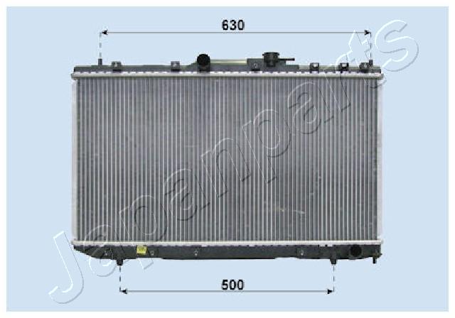 Chladič motora JAPANPARTS