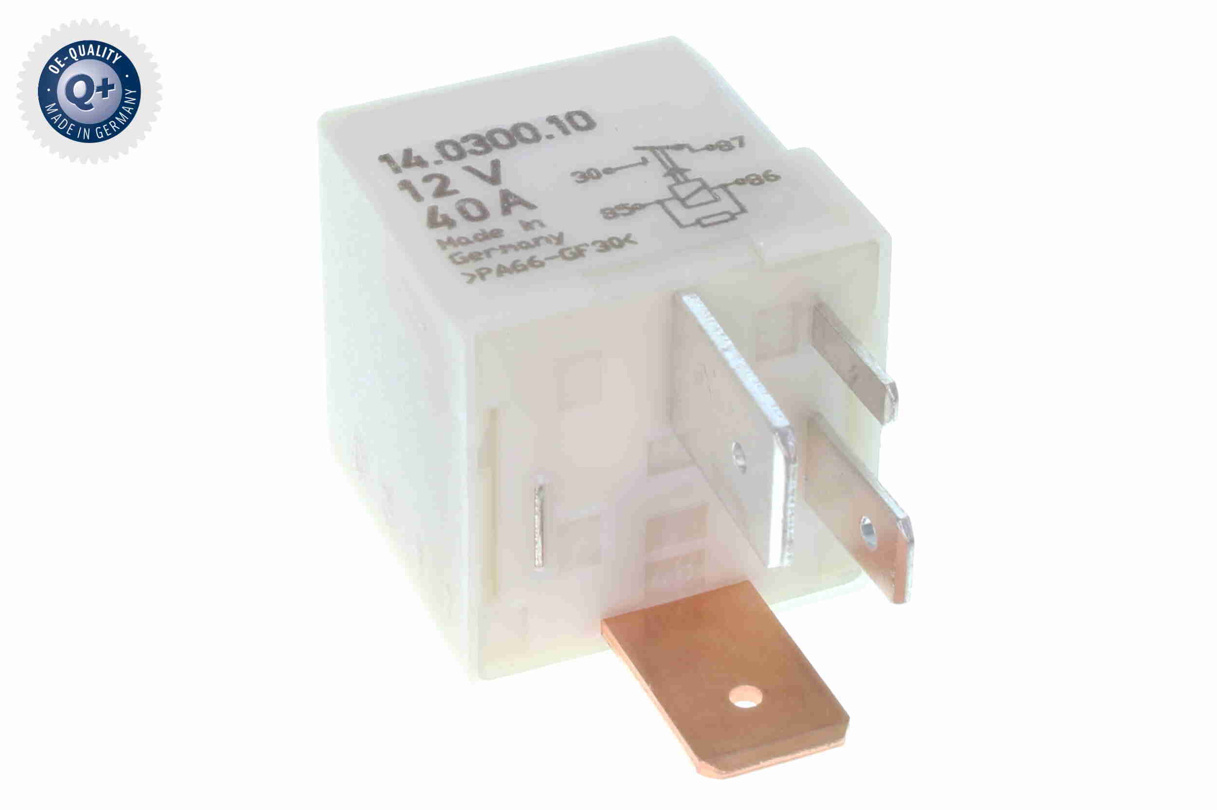 Relé dobehu ventilátora chladenia VEMO
