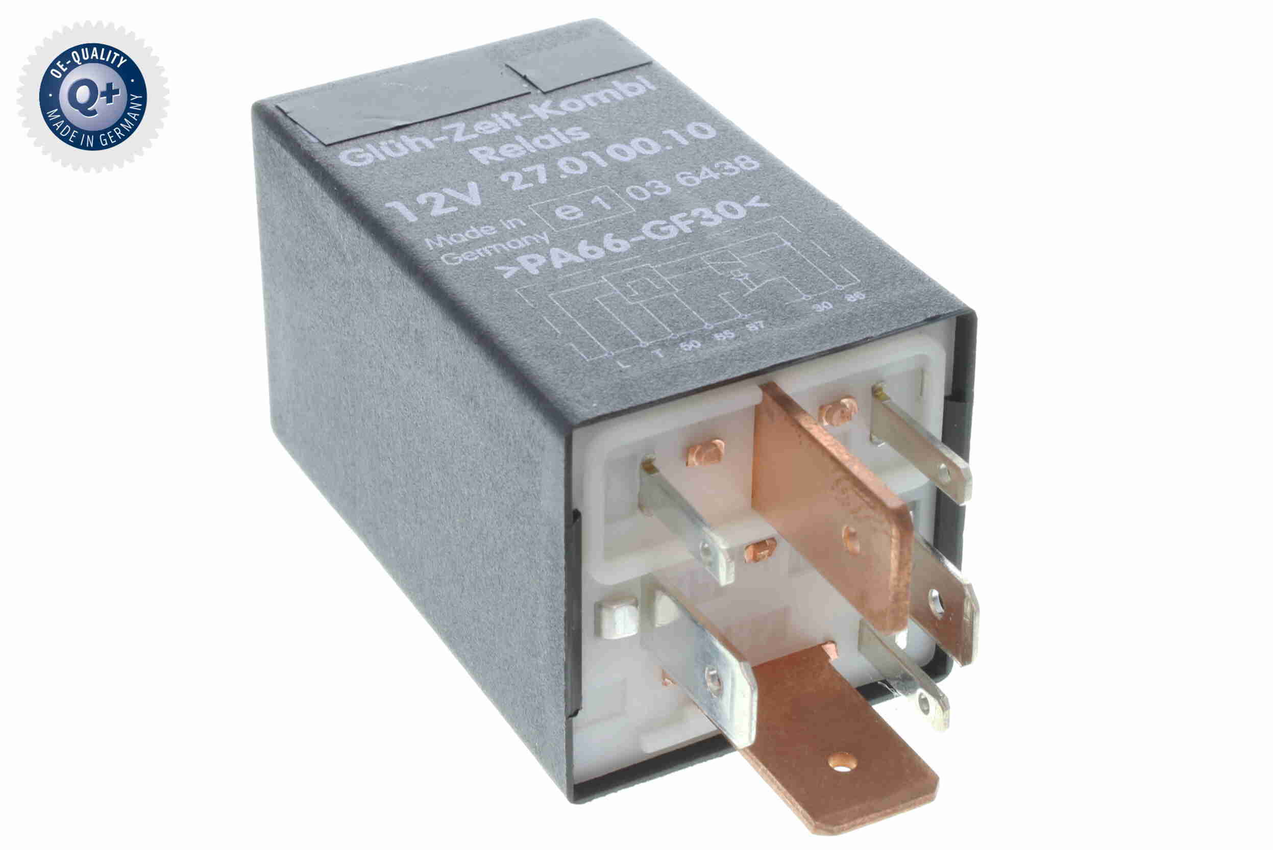 Relé dobehu ventilátora chladenia VEMO