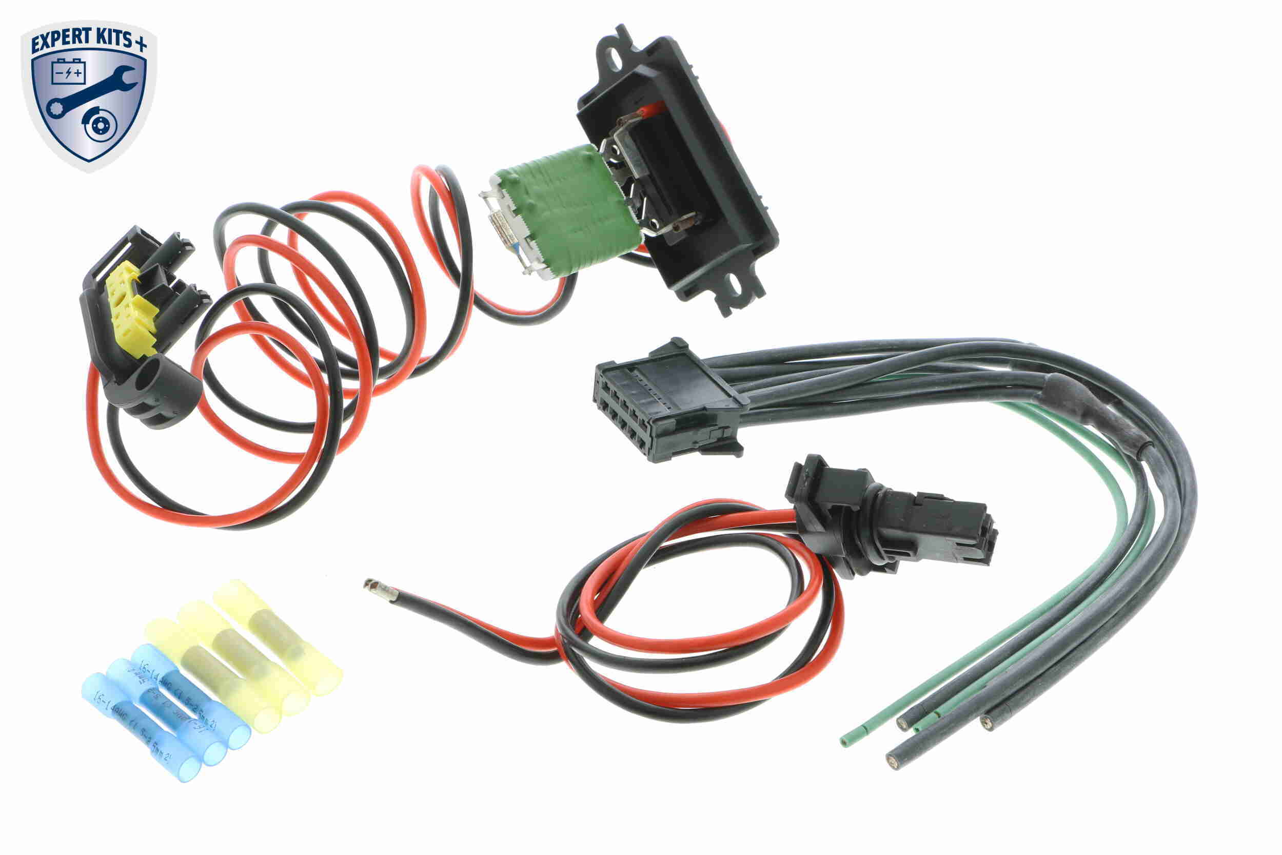 Predradený odpor, elektromotor (ventilátor chladiča) VEMO