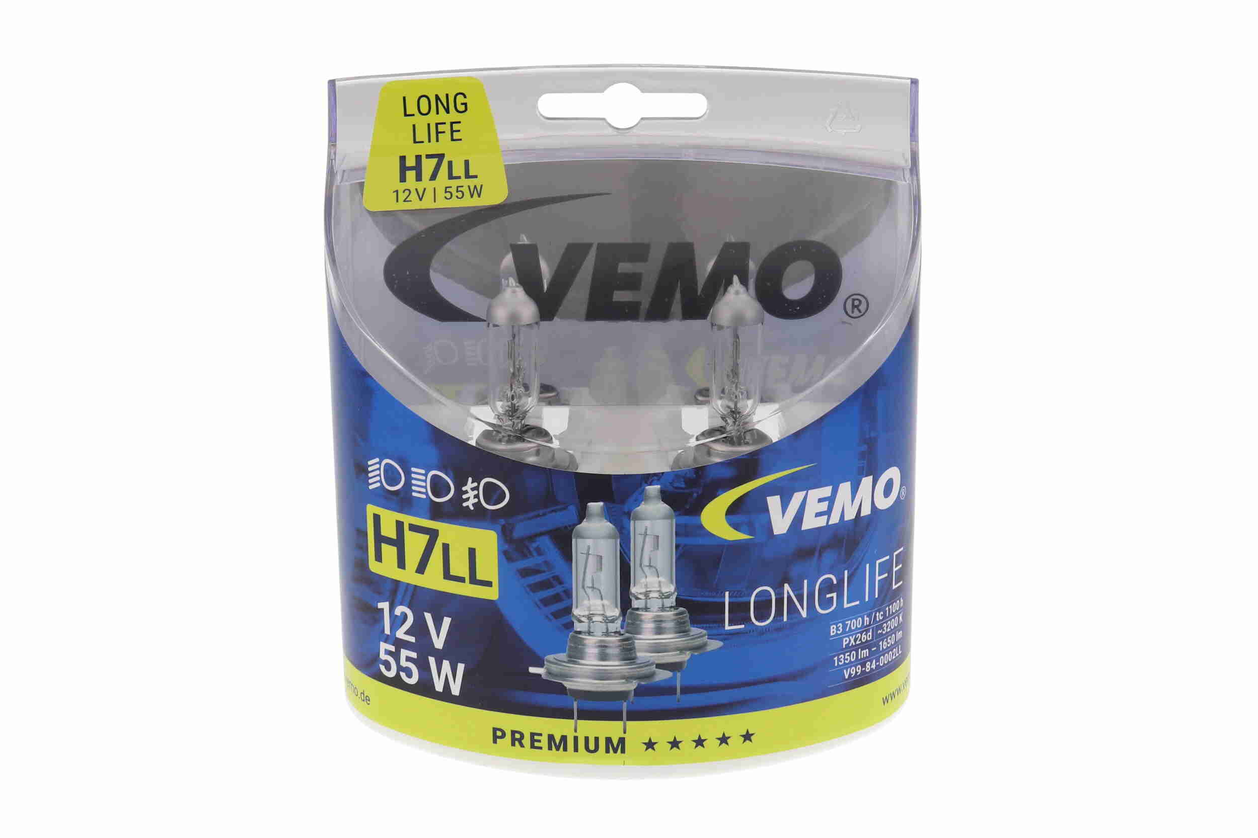 żiarovka pre hlavný svetlomet VEMO