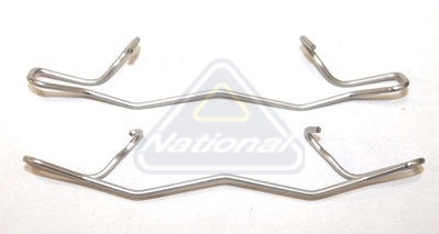 Sada príslużenstva oblożenia kotúčovej brzdy National Auto Parts