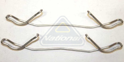 Sada príslużenstva oblożenia kotúčovej brzdy National Auto Parts