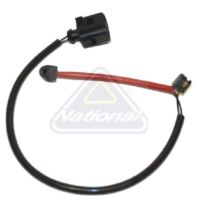 Výstrażný kontakt opotrebenia brzdového oblożenia National Auto Parts