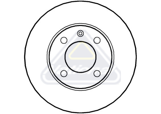 Brzdový kotúč National Auto Parts