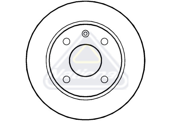 Brzdový kotúč National Auto Parts