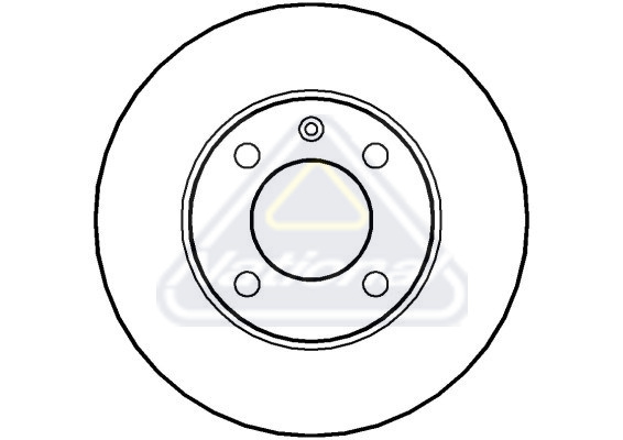 Brzdový kotúč National Auto Parts