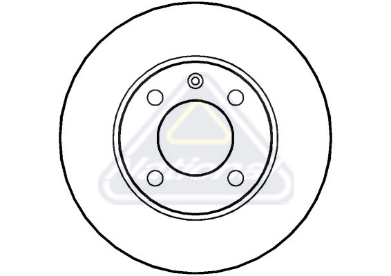 Brzdový kotúč National Auto Parts