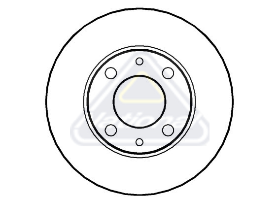 Brzdový kotúč National Auto Parts
