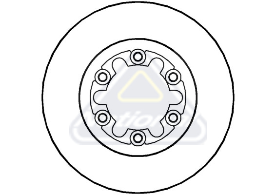 Brzdový kotúč National Auto Parts