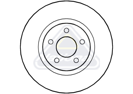 Brzdový kotúč National Auto Parts