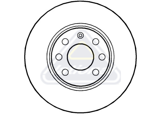 Brzdový kotúč National Auto Parts