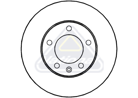 Brzdový kotúč National Auto Parts