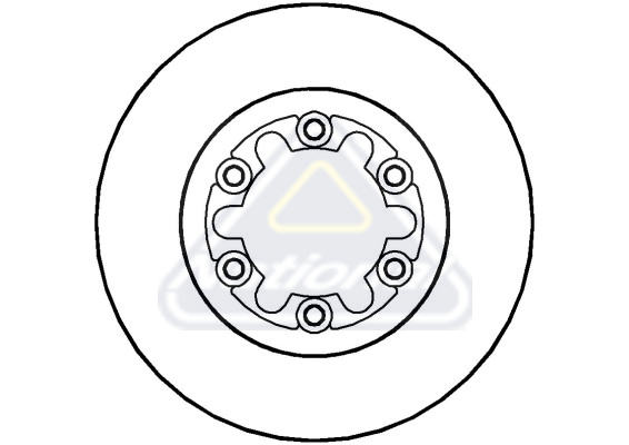 Brzdový kotúč National Auto Parts