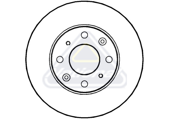 Brzdový kotúč National Auto Parts