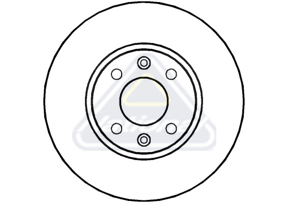 Brzdový kotúč National Auto Parts