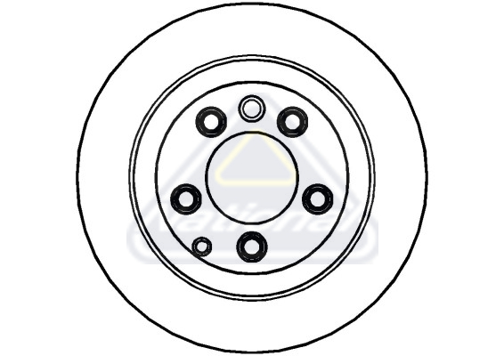 Brzdový kotúč National Auto Parts