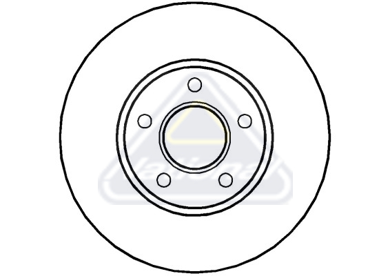 Brzdový kotúč National Auto Parts