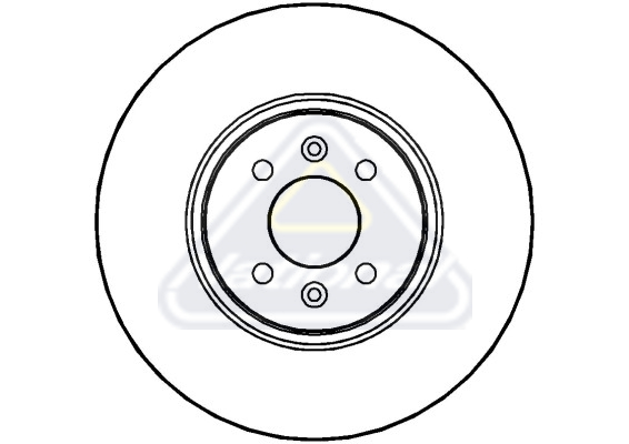 Brzdový kotúč National Auto Parts