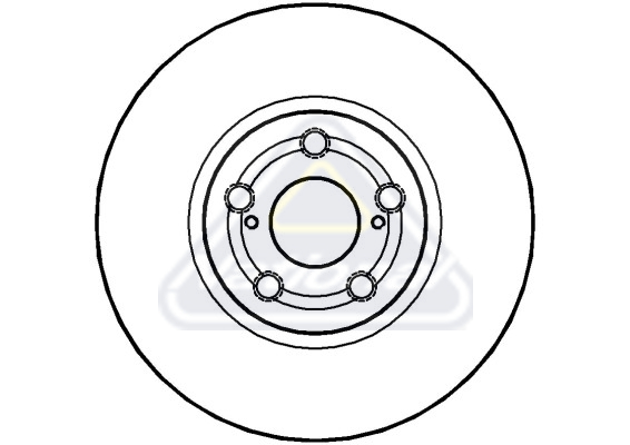 Brzdový kotúč National Auto Parts