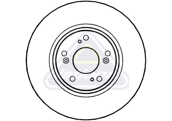 Brzdový kotúč National Auto Parts