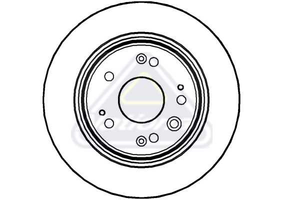 Brzdový kotúč National Auto Parts