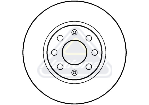 Brzdový kotúč National Auto Parts