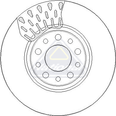 Brzdový kotúč National Auto Parts